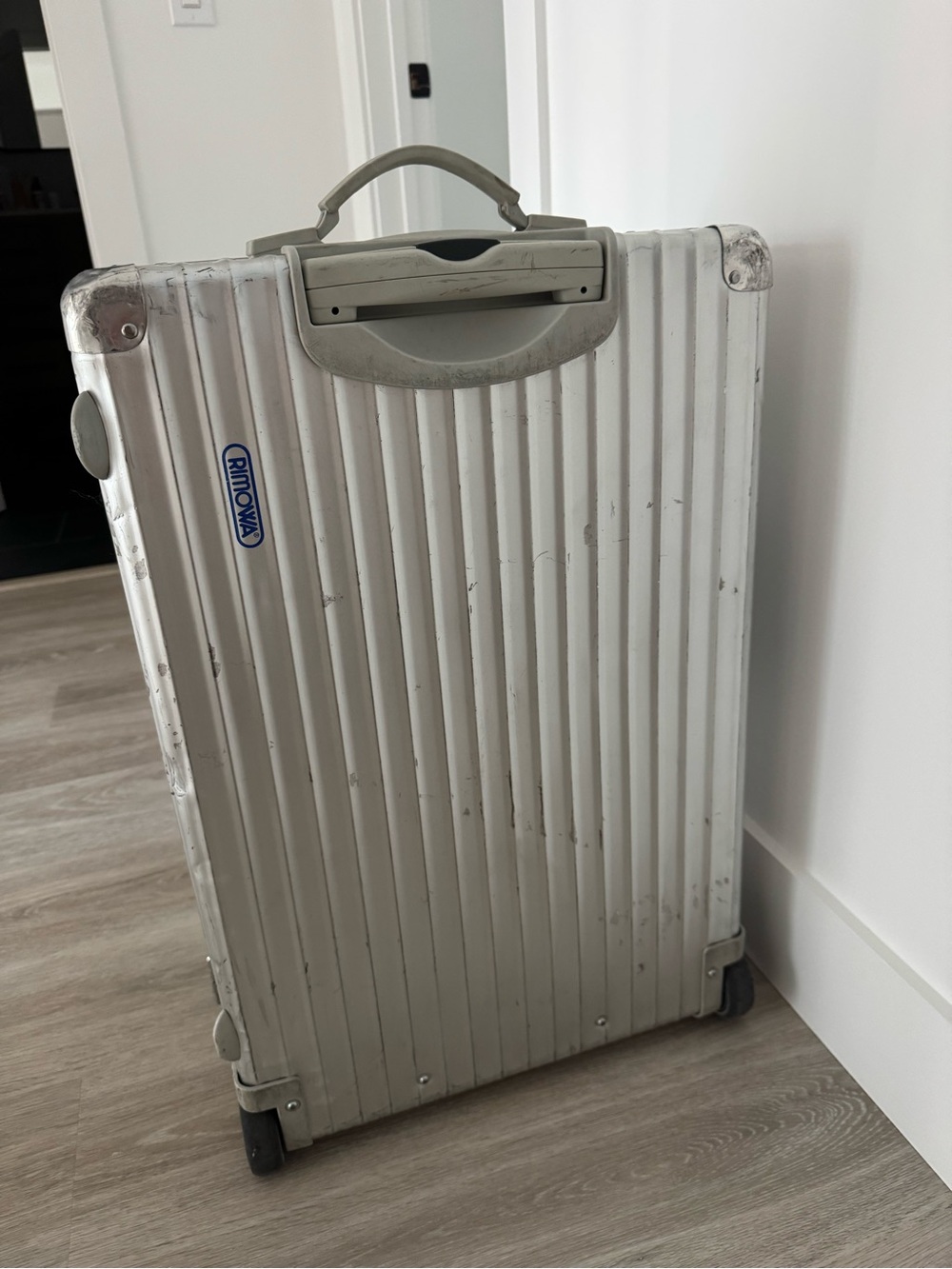 RIMOWA Vintage Aluminum Checked Bag - Picture 4 of 5